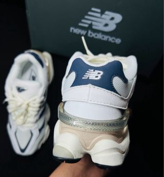 New Balance 9060 blanco /azul /beigue