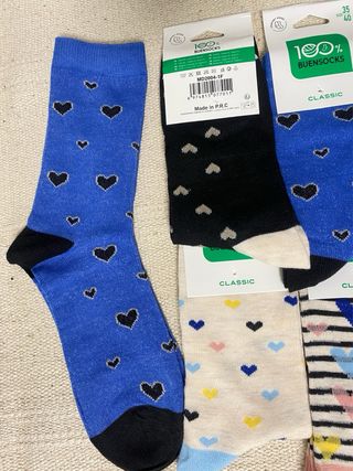 12 Calcetines Mujer Talla 35-40