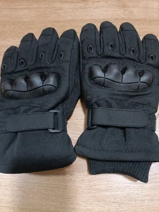 Guantes de moto negros
