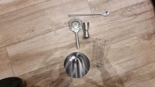 Set cocktail acciaio inox