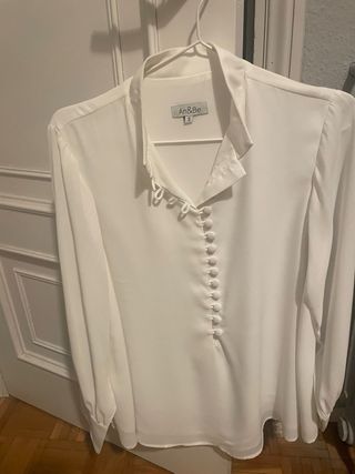 Blusa An&Be Blanca Talla S
