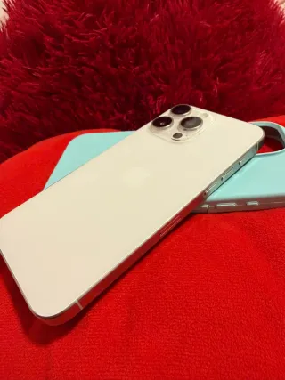 iPhone 15 Pro Max Argento, batteria 85%