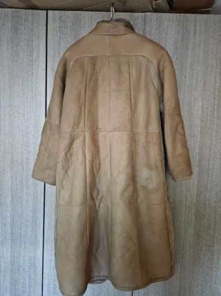 Cappotto shearling vintage lungo L