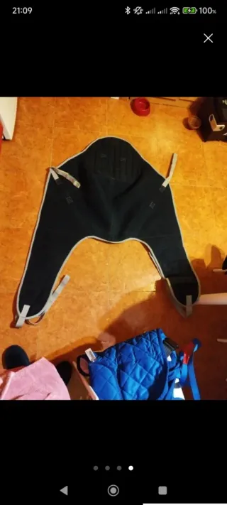 Arnés para grúa de movilidad