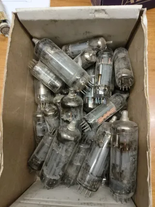 Válvulas de vacío TV y radio