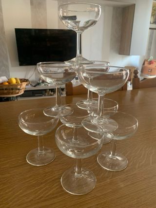 Set 9 Coppe Crostino Vintage Cristallo