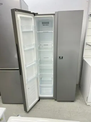 Nevera Americana Acero Inoxidable Hisense