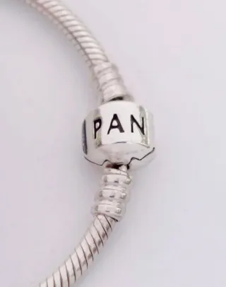 Pulsera Pandora 17cm Plata