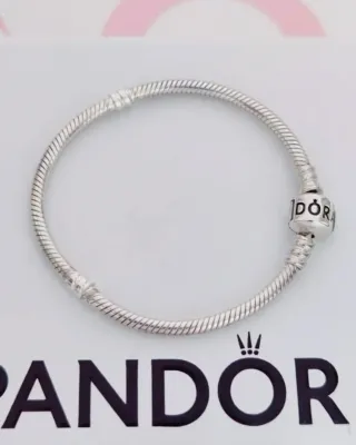 Pulsera Pandora 17cm Plata