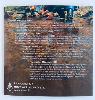 Set Monedas Finlandia 2003