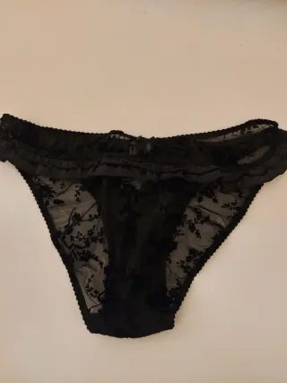 Lencería encaje camisón y braguita nuevo