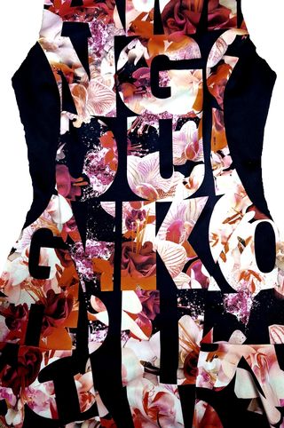 Vestito Pinko con stampa taglia 40