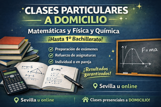 PROFESOR PARTICULAR MATEMATICAS Y FYQ