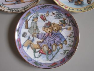 Raro Piatto Teddy Bear Porcellana Royal Doulton N1