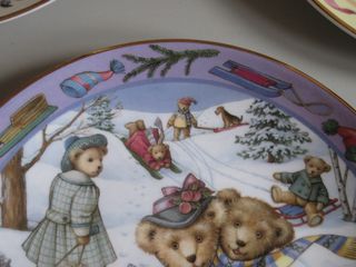Raro Piatto Teddy Bear Porcellana Royal Doulton N1