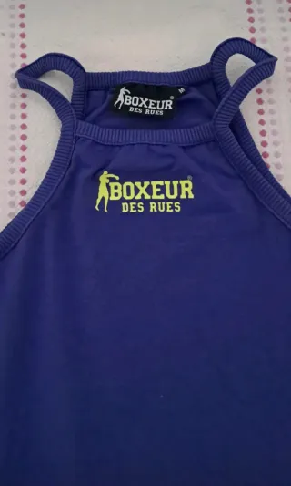 Camiseta Boxeur Mujer Morada