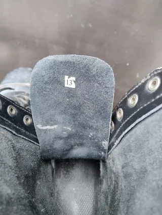 Botas militares negras