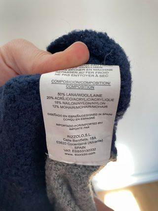 Jersey lana "Scorzzo" bloques T/U