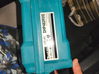 Taladro Percutor Makita DHP482RME + Baterías y Car