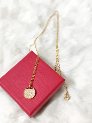 Colgante mujer Swarovski Oro Rosa