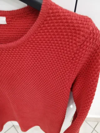 Maglione Mango Rosso Taglia S