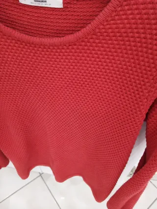 Maglione Mango Rosso Taglia S