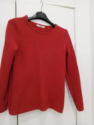 Maglione Mango Rosso Taglia S