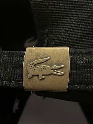 Gorra Lacoste Negra Practicamente sin uso