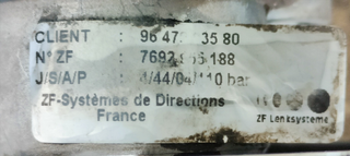 BOMBA DIRECCION LANCIA PHEDRA (180) 2.2 JTD 96320