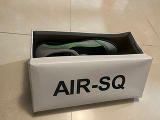 Escarpines Air-SQ Gris/Verde Talla 37