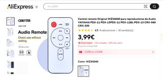 YAMAHA CRX-040 -389- CD Receiver