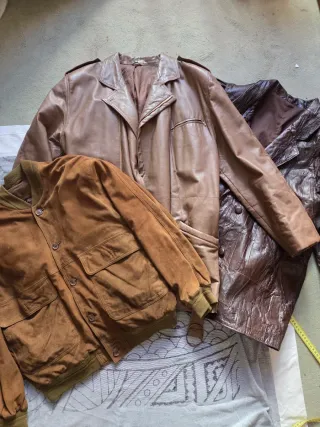 Bundle 3 giacche pelle taglia L