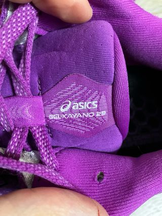 Zapatillas ASICS Running Mujer Morado/Blanco