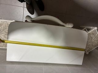 Mesa plegable cocina blanca 40/80cm