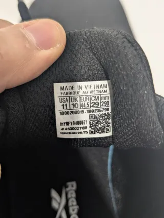 Zapatillas Reebok Running Negras