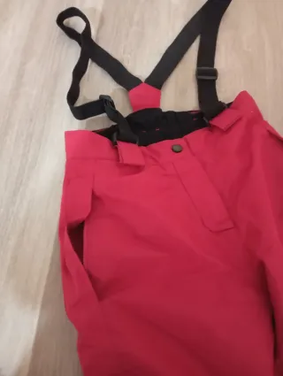 Pantalón de esquí 134-140 cm con tirantes