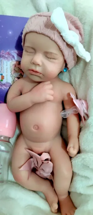 Bebé Reborn Silicona 33-34cm