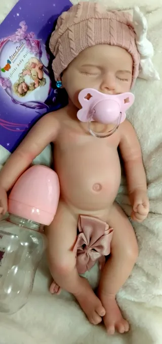 Bebé Reborn Silicona 33-34cm