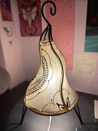 Lámpara árabe artesanal