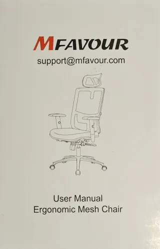 Silla de Oficina Ergonómica Mfavour Malla