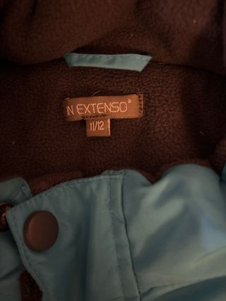 Conjunto de esquí negro Talla 11-12 años