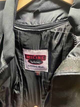 Chaqueta Moto Negra y Amarilla