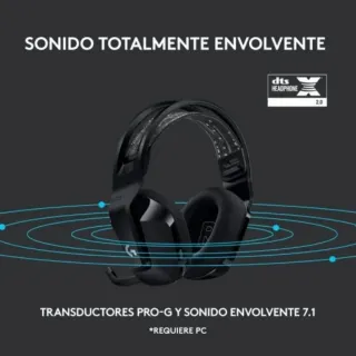 Cascos con micrófono inalámbricos Logitech G733