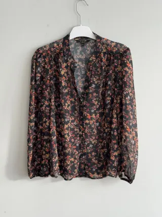 Camisa fluida estampado flores – Lipsy – Talla 40