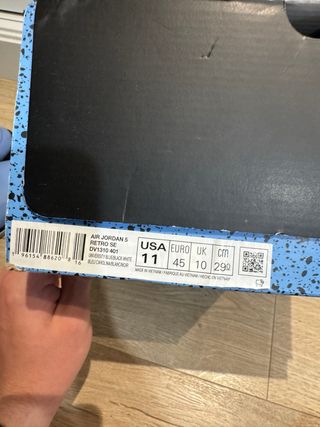 Jordan 5 UNC Originales