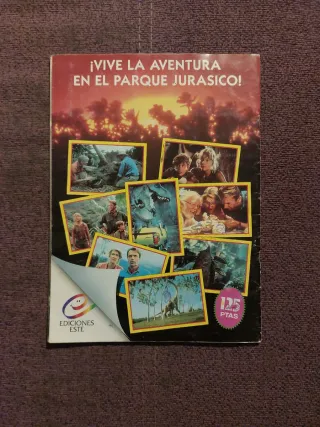 Álbum Jurassic Park Libro de Cromos