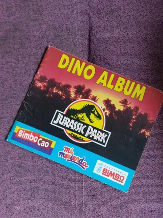Álbum Jurassic Park Libro de Cromos