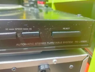 Tocadiscos Sony Negro