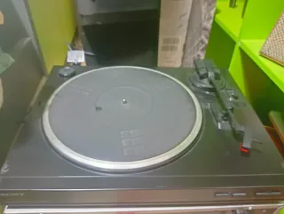 Tocadiscos Sony Negro