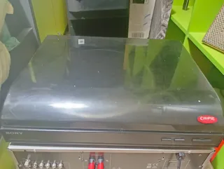 Tocadiscos Sony Negro